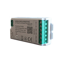 Centralina Controller Per Striscia Led CCT WIFI 2.4G, RF 2.4G TUYA, Smart Life Max 15A Tot. (6A/CH) DC5-24V 360W 2 Canali CCT CLC102R Bianco