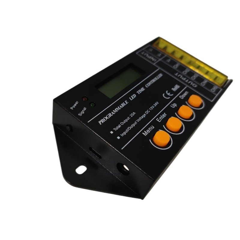 Centralina Led Timer Alba Tramonto Programmabile Time Led Controller Per Acquari Canarini Serre TC420