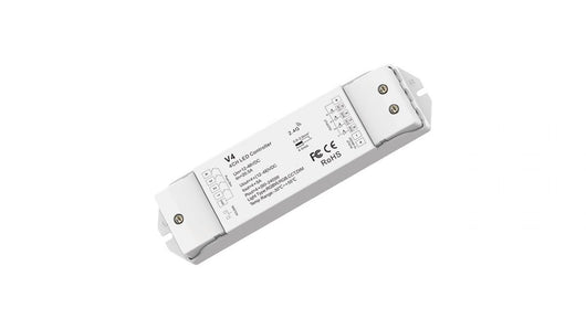 Centralina Ricevente Dimmer Multifunzione Controller Led 4CH Canali 5A 12-36V DC RGB RGBW CCT 2,4G V4