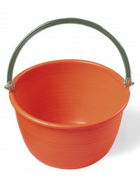 Cesto tondo per enologia e vendemmia con manico in ferro 15 litri