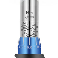 Chiave Dinamometrica 1/4" 5-25Nm Set 33pz Torx Esagonali Auto Moto + Custodia