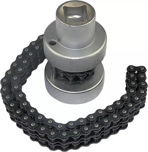 Chiave Per Filtro Olio Gasolio a catena Attacco 1/2 Doppia Catena 22 cm art.07666