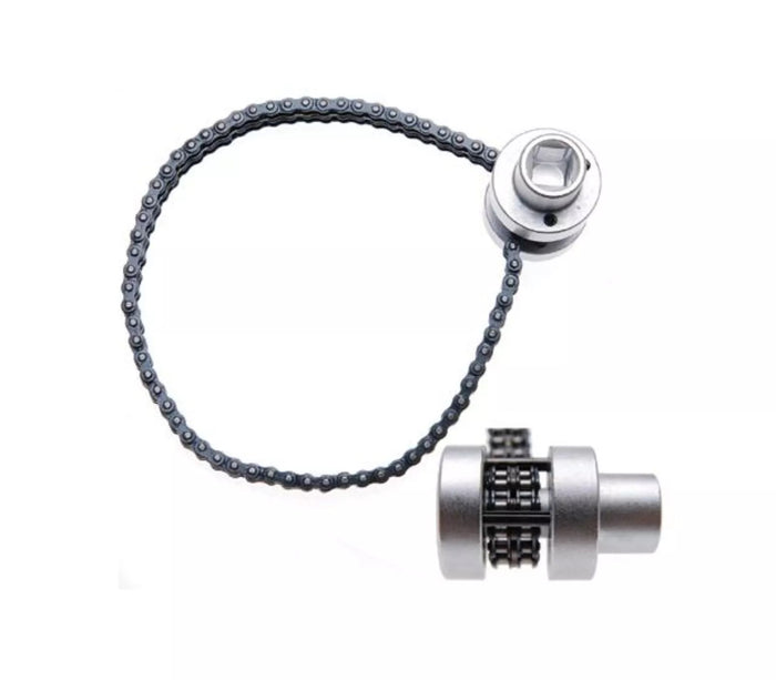 Chiave Per Filtro Olio Gasolio a catena Attacco 1/2 Doppia Catena 30 cm 07667