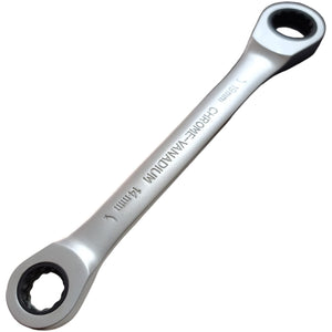 Chiave a Cricchetto 6 in 1 Torx Doppia Testa da 14mm a 19mm Reversibile 324149