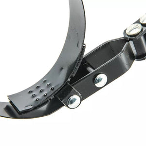 Chiave a nastro regolabile per smontaggio filtro olio auto da 95 a 110mm