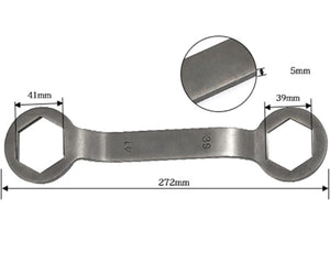 Chiave smontaggio puleggia a Y da 39-41mm Chiave per Dado Esagonale ART.305100
