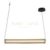 Ciondolo LED Thread maglia oro e nero opaco