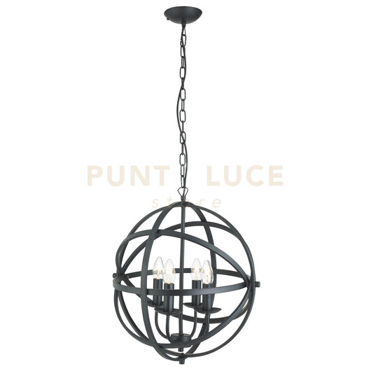 Ciondolo Orbit 4Lt - Metallo nero