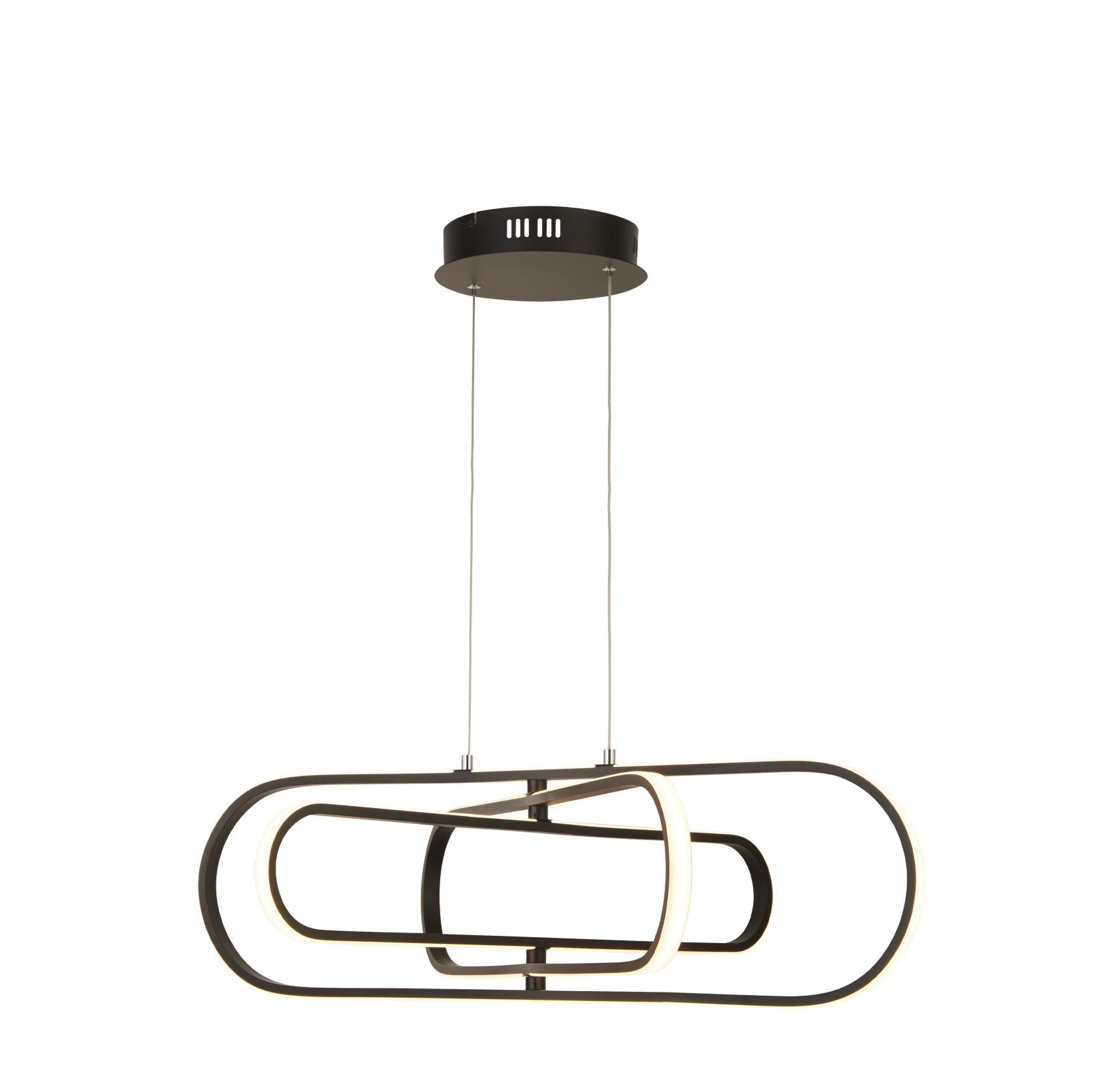 Ciondolo a clip - Metallo nero