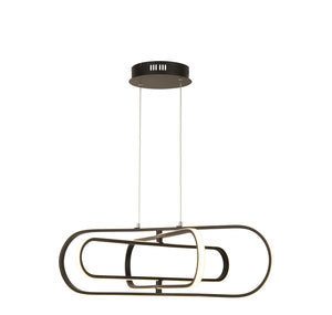 Ciondolo a clip - Metallo nero