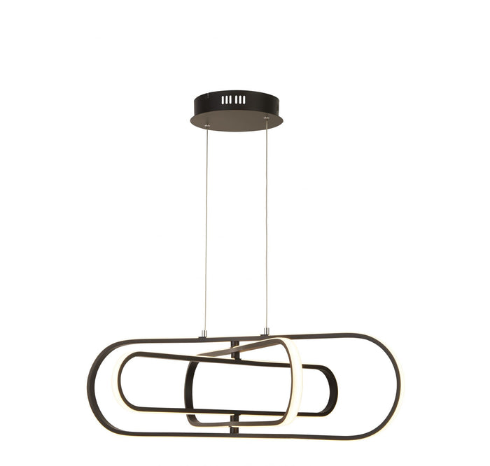 Ciondolo a clip - Metallo nero