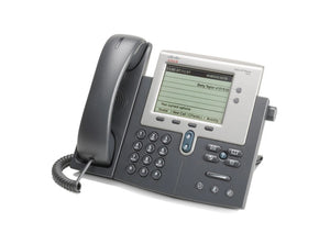 Cisco 7942 Telefono Voip IP per Aziende Ufficio Vivavoce Cornetta Display - Prodotto Usato privo di cavi e alimentatore