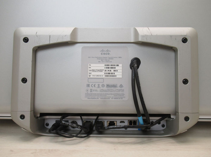 Cisco TelePresence SpeakerTrack 60 Doppia Fotocamera TTC8-09 con Alimentatore - Usato No Confezione