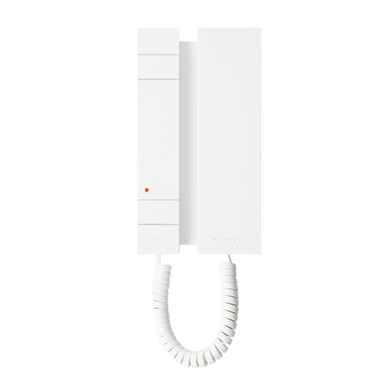 Citofono Comelit Mini Simplebus 1 con cornetta Bianco 2708W/A
