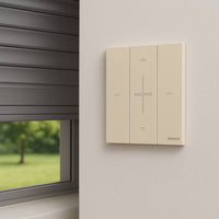 Bticino living now cover comando tapparelle compatibile k4027 *** colore sabbia, confezione 1