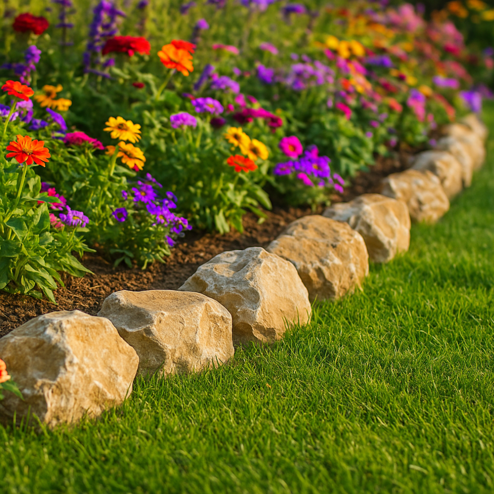 Fortunato rocce ornamentali sfuse 100/200 mm decorazione vialetti 1kg