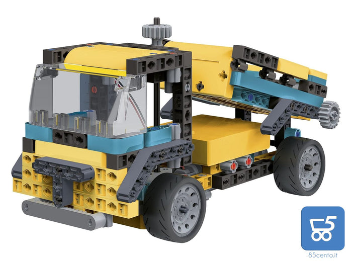 Clementoni Costruzioni Betoniera 20 Modelli 300 Pezzi intercambiabili Motore Elettrico