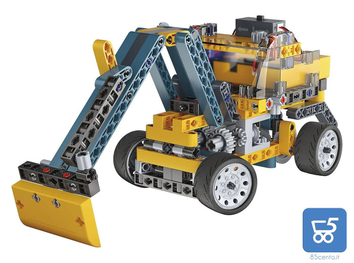 Clementoni Costruzioni Betoniera 20 Modelli 300 Pezzi intercambiabili Motore Elettrico