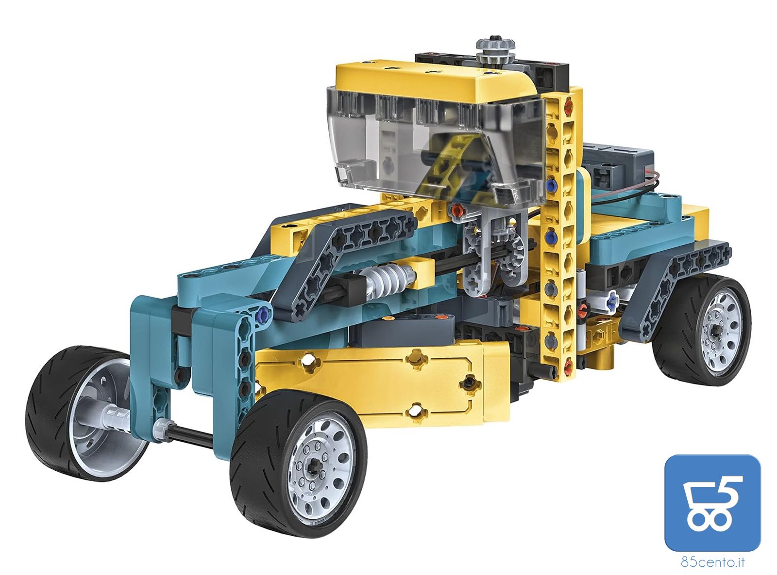 Clementoni Costruzioni Betoniera 20 Modelli 300 Pezzi intercambiabili Motore Elettrico