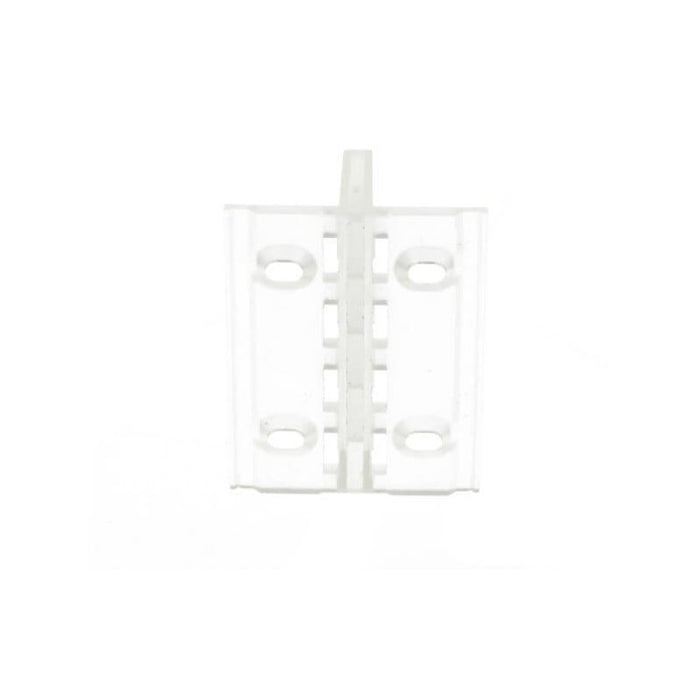 Clip Guida Gancio Lineare Plastica Per Fissaggio a Muro Parete Profilato Alluminio BA4420