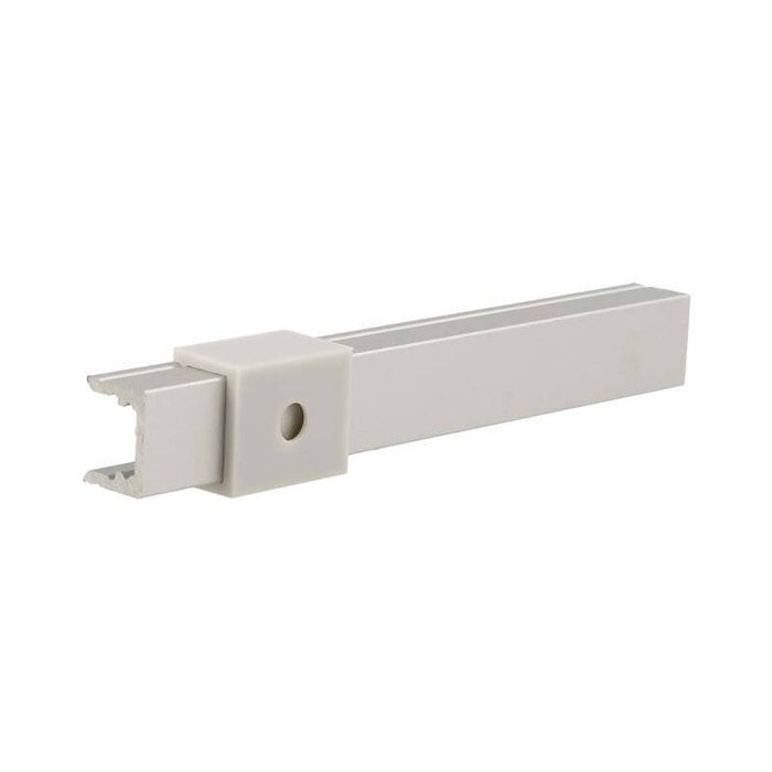 Clip Guida Gancio PC Per Fissaggio a Muro Del Profilo Alluminio Super Slim Da 6mm BA1008