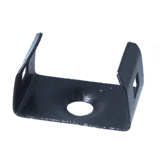 Clip Guida Gancio di Montaggio In Acciaio Colore Nero Per Profilato Alluminio BAZ1707