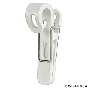 Clip fissaggio scatto 22/28 mm mollette
