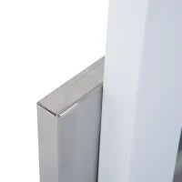 Caminetto a Bioetanolo Realizzato in Acciaio Inossidabile con 1 Serbatoio 0.9LT 75 x 22 x 63cm