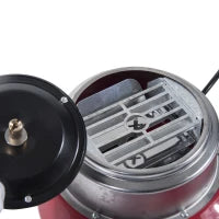 Macchina per Zucchero Filato in PP, Acciaio Inox e Alluminio 450W 27 x 26 x 18cm Rosso