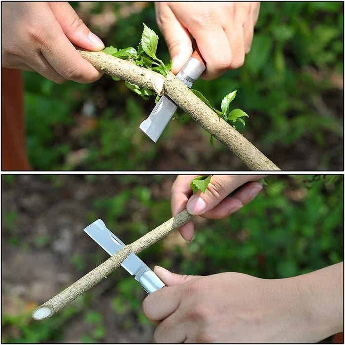 Coltello Da Innesto Pieghevole Da Giardino,In Acciaio ,Coltello Da Taglio