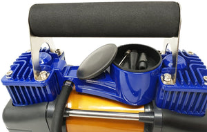 Compressore portatile 2 cilindri per auto camper 12V 150PSI 85L/Min RVAC12