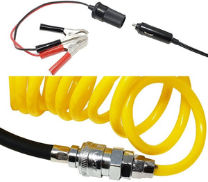 Compressore portatile 2 cilindri per auto camper 12V 150PSI 85L/Min RVAC12