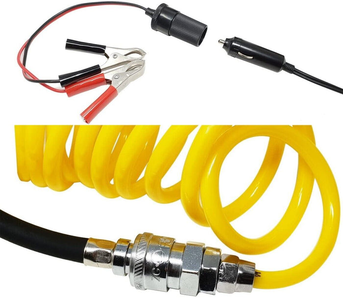 Compressore portatile 2 cilindri per auto camper 12V 150PSI 85L/Min RVAC12