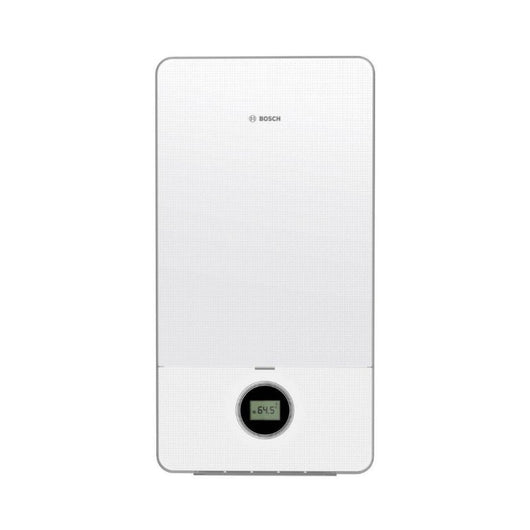 Caldaia a Condensazione Junkers Bosch CONDENS 7000i W Bianca GC7000IW 24 kW Metano/Gpl Completa di Kit Scarico Fumi