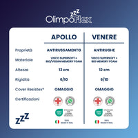 Coppia | Cuscini AntiRussamento & AntiRughe - Riposo Perfetto - Apollo & Venere