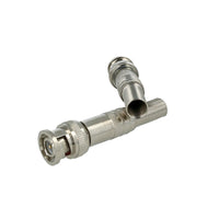 Connettore BNC Maschio Q9 Senza Saldature Con Molla Protettiva Per Cavi Coassiali RG59 Telecamere Di Videosorveglianza