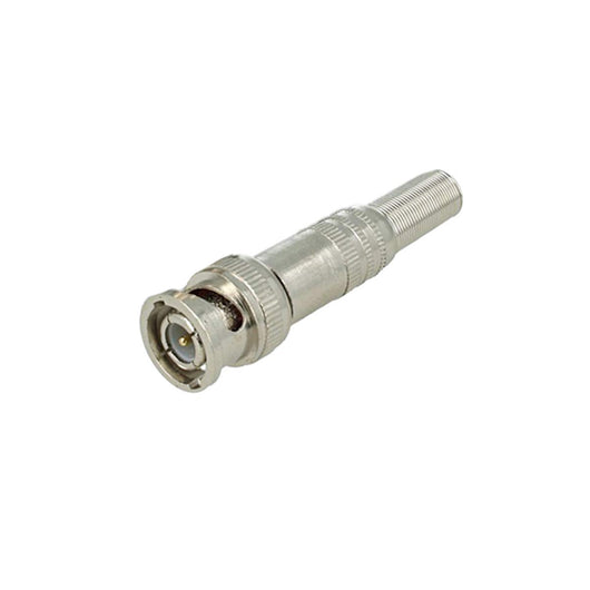 Connettore BNC Maschio Q9 Senza Saldature Con Molla Protettiva Per Cavi Coassiali RG59 Telecamere Di Videosorveglianza