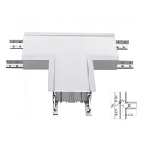 Connettore Giunto Forma T Standard 14W Bianco 4000K Per Lampada Led Lineare Da Incasso FP0381 SKU-391