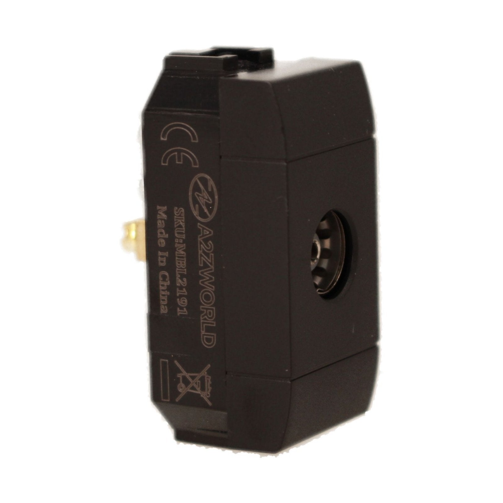 Connettore Presa TV Terminale Femmine MBL Nero 1M Compatibile Bticino Living International BLN2251