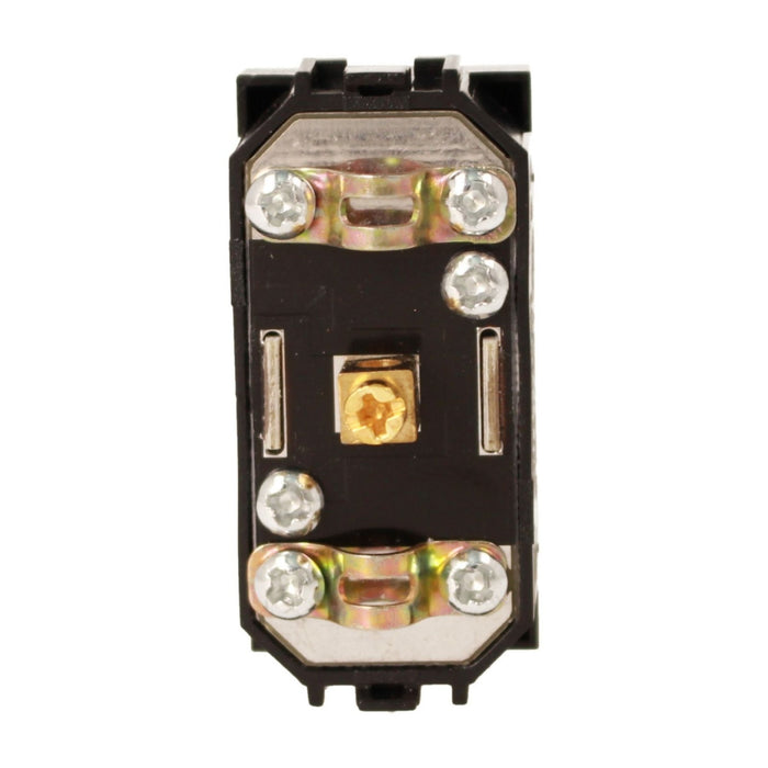 Connettore Presa TV Terminale Femmine MBL Nero 1M Compatibile Bticino Living International BLN2251