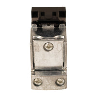 Connettore Presa TV Terminale Maschio  MBL Nero 1M Compatibile Bticino Living International BLN2250