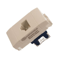 Connettore Rete Presa Dati RJ45 CAT6 MBL Bianco 1M Compatibile Bticino Living Light BLB2356