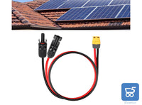 Connettore Solare Adattatore XT60 per Collegamento dei Pannelli Solari 12AWG