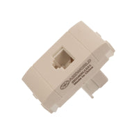 Connettore Telefonica Presa RJ11 MBL Bianco 1M Compatibile Bticino Living Light BLB2354