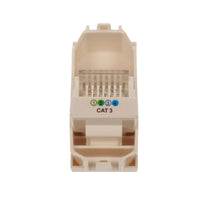Connettore Telefonica Presa RJ11 MBL Bianco 1M Compatibile Bticino Living Light BLB2354