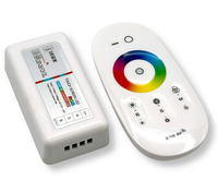 Controller Telecomando Touch Screen per Strip LED RGB 12V-24V Distanza 30 metri