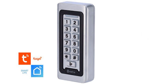 Controllo accessi autonomo Accesso tramite scheda EM, PIN e App