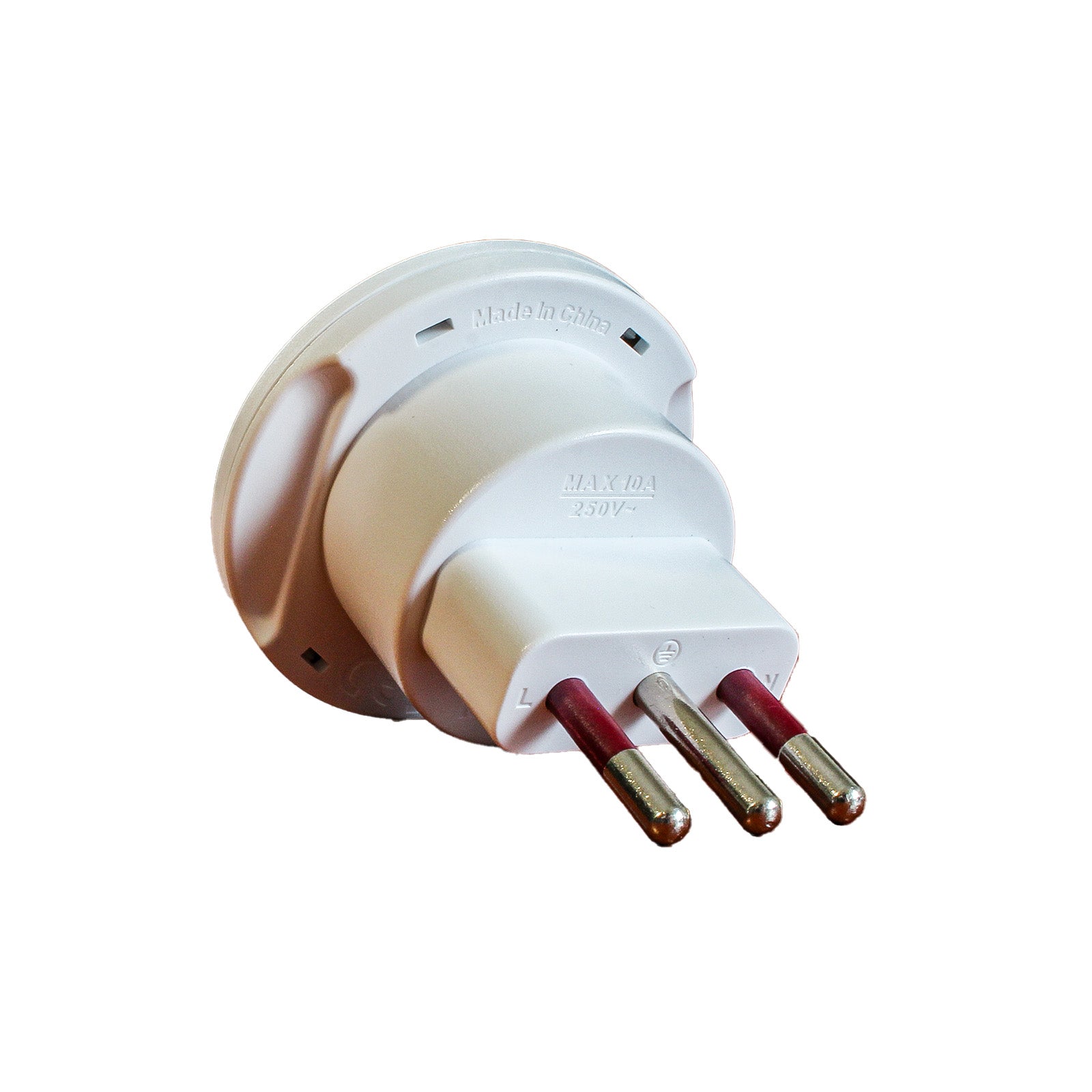 Convertitore Adattatore Viaggio Da Spina Italiana 10A 2P+T A Presa UK USA AUS CN