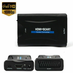 Convertitore Adattatore da HDMI a SCART 1080p per TV Xbox Ps3 Ps4 Box