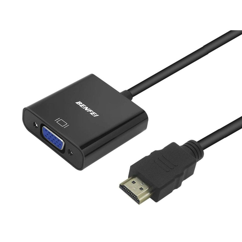 Convertitore Adattatore da HDMI a VGA HDMI Maschio a VGA Femmina con Cavo Audio